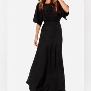 Lulus Black Maxi Dress
